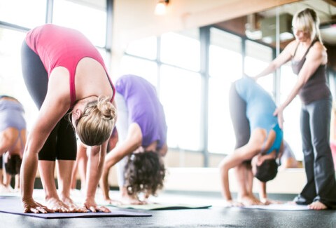 Yoga Klasse/Bewegung